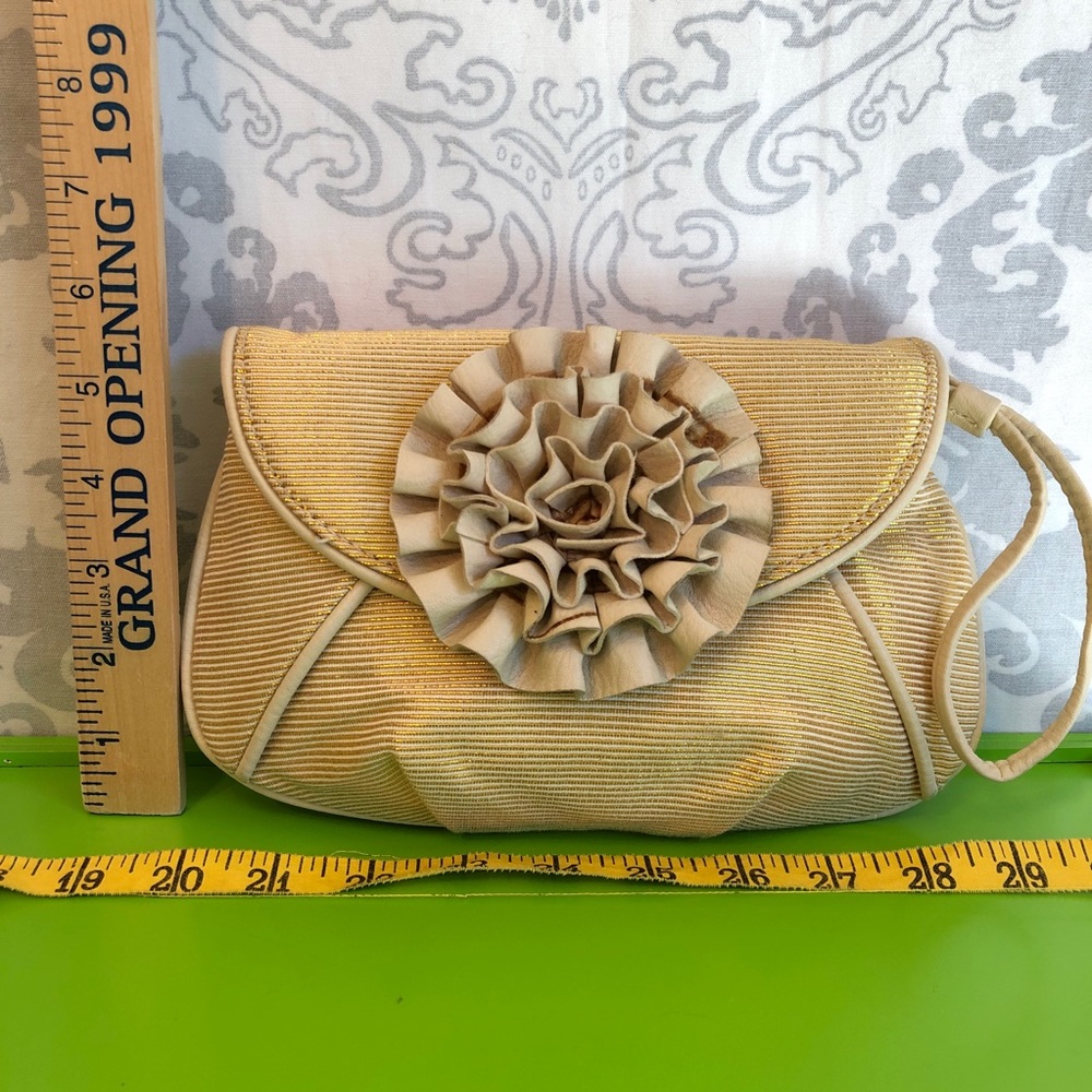 Loeffler Randall for Target Gold and White Purse - Picture 8 of 9